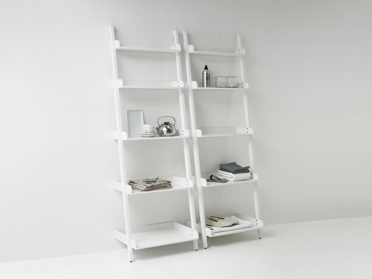 Agape Stairs Towel Holder With Shelves