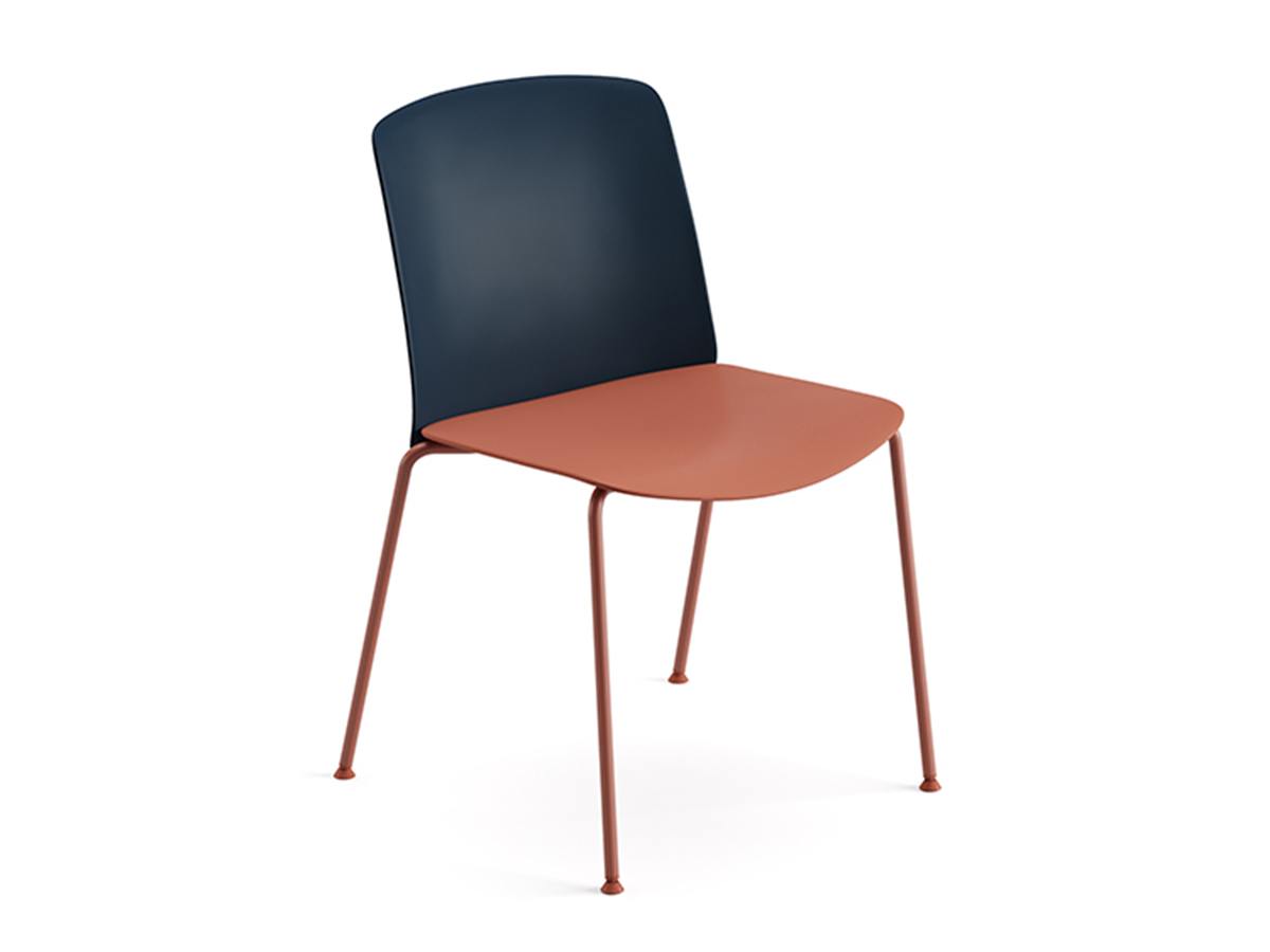Arper Mixu Chair With Metal Legs