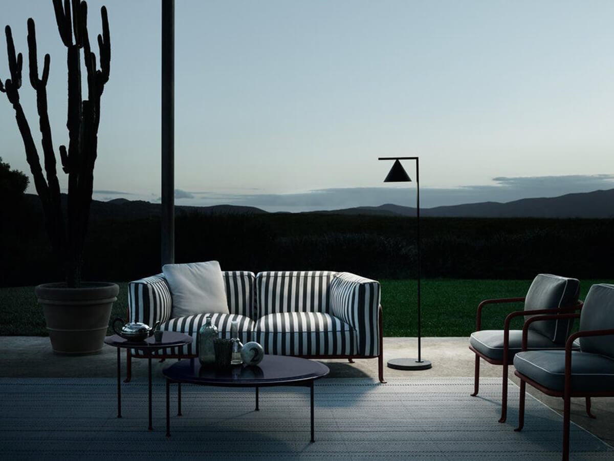 Borea Outdoor Chair with Armrests