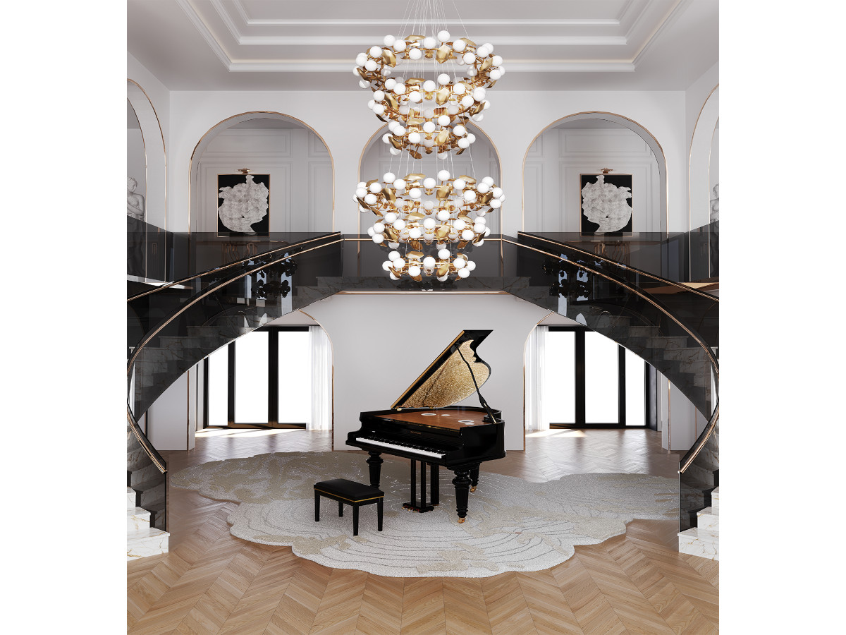 Hera Round III Lampada a Sospensione