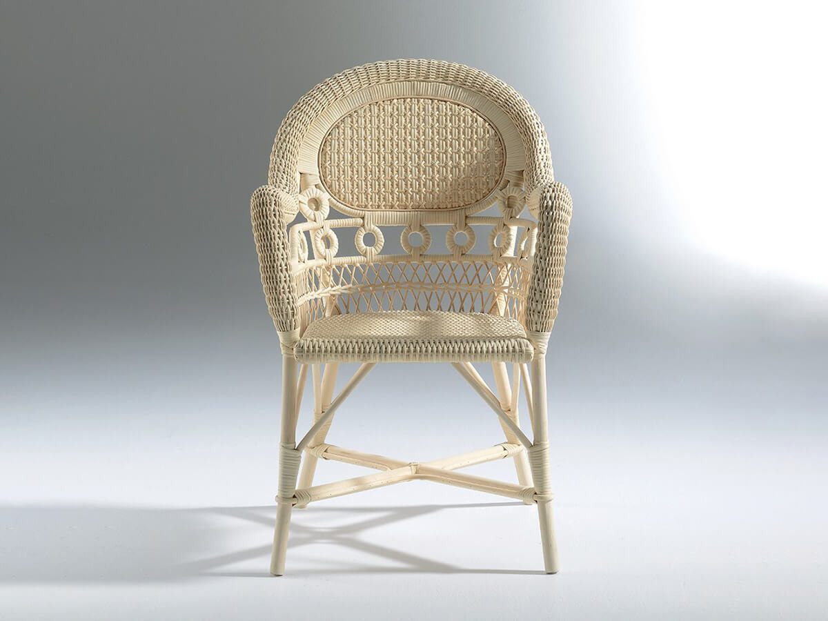 Bonacina 1889 Antica Chair With Armrests