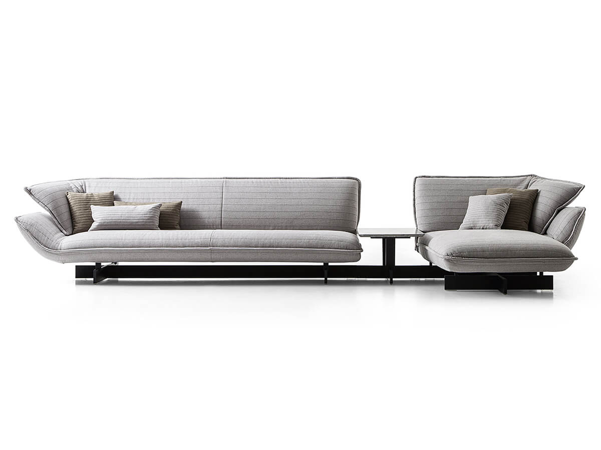 Beam Sofa - Corner with Central Coffee Table