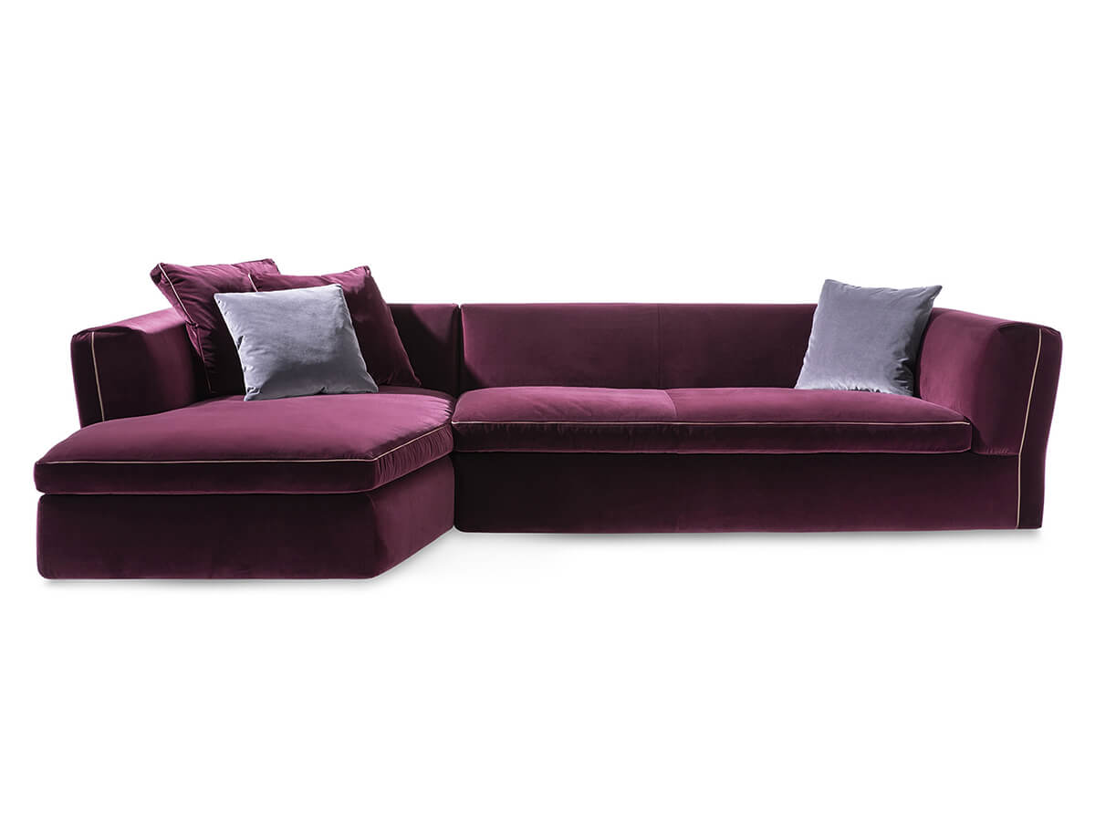 Cassina Dress-Up Sofa With Chaise Longue