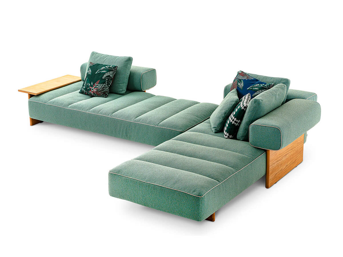 Cassina Sail Out Outdoor Sofa With Chaise Longue