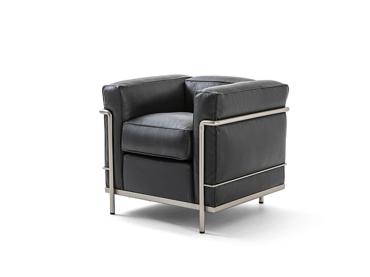 Cassina LC2 Armchair Fauteuil Grand Confort Durable