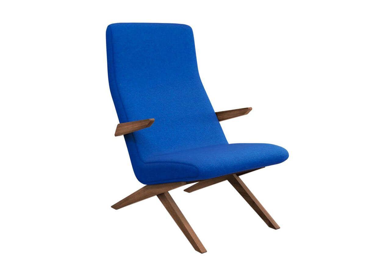 Cassina High Back Chair With Armrests