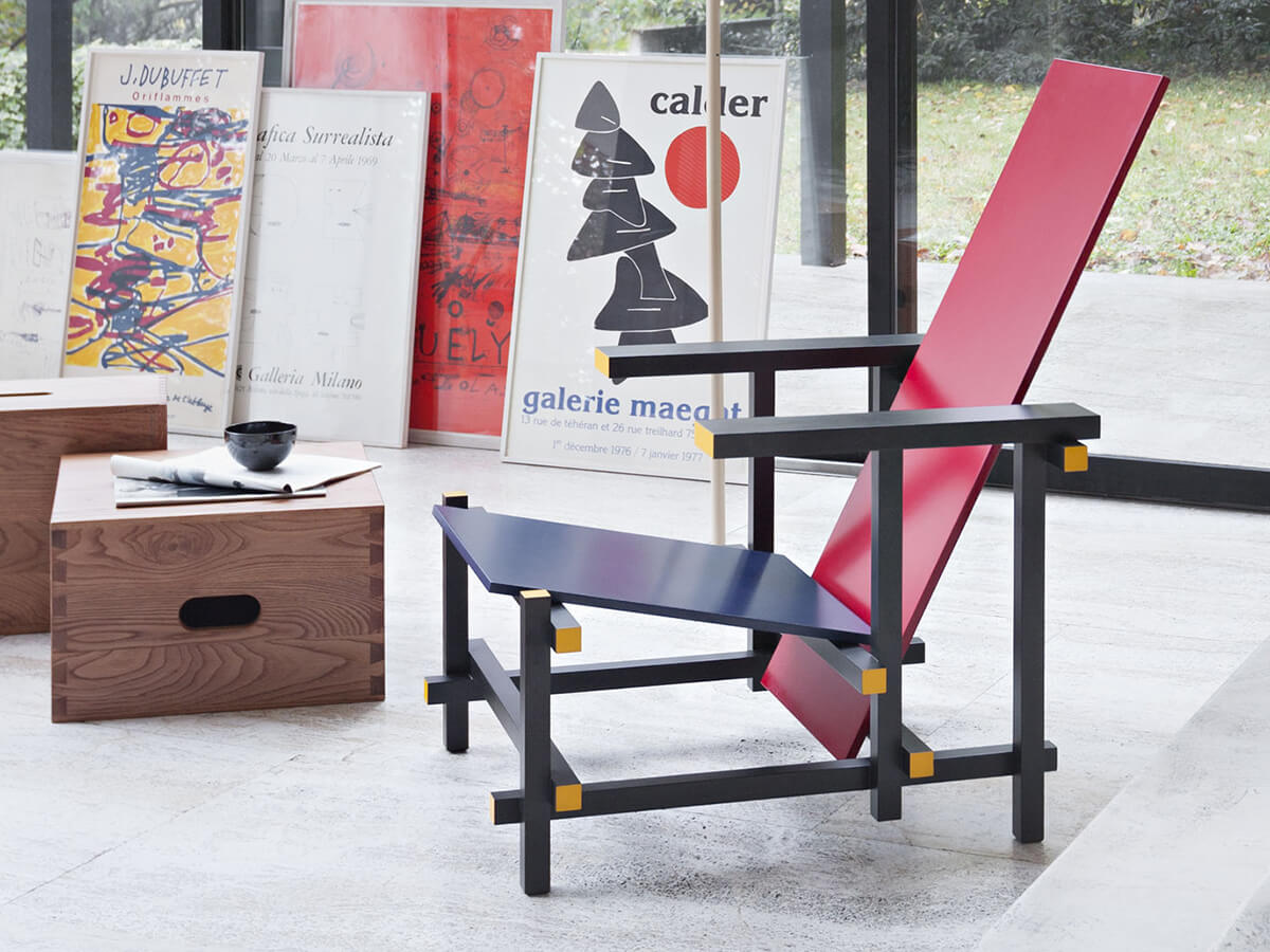 Red and Blue Poltrona