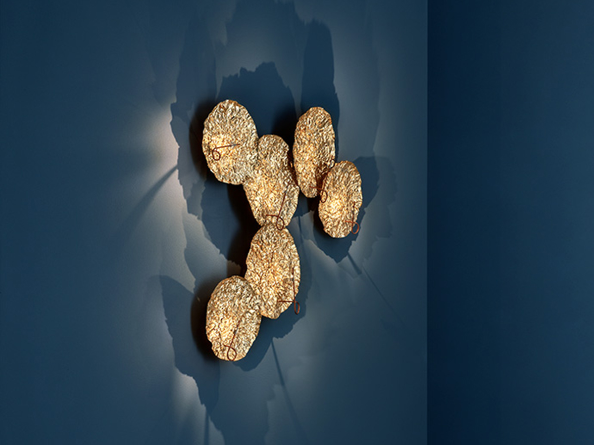 Gold Moon Lampada da Parete