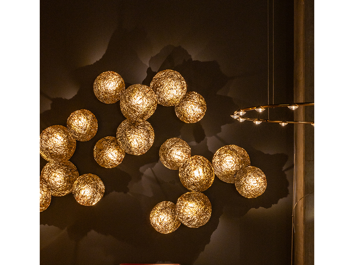 Gold Moon Lampada da Parete