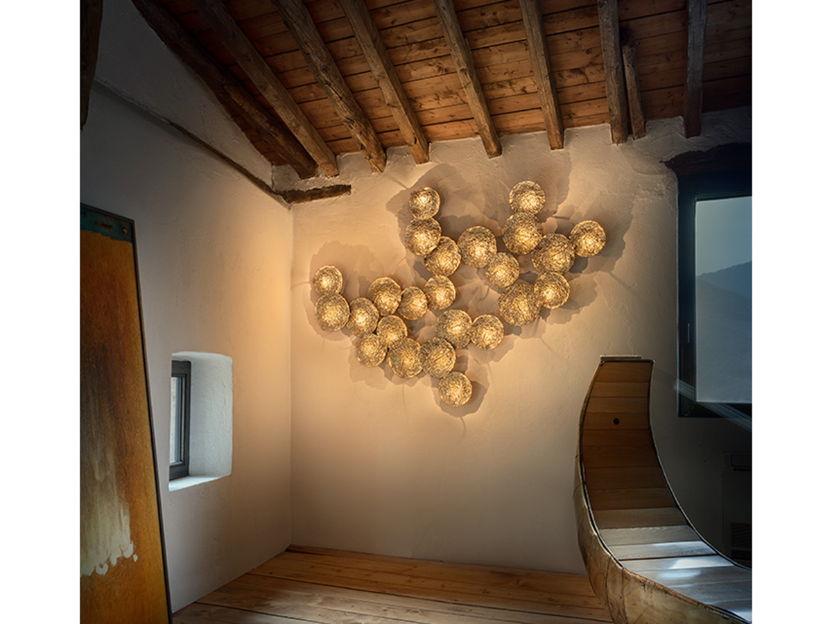 Gold Moon Lampada da Parete