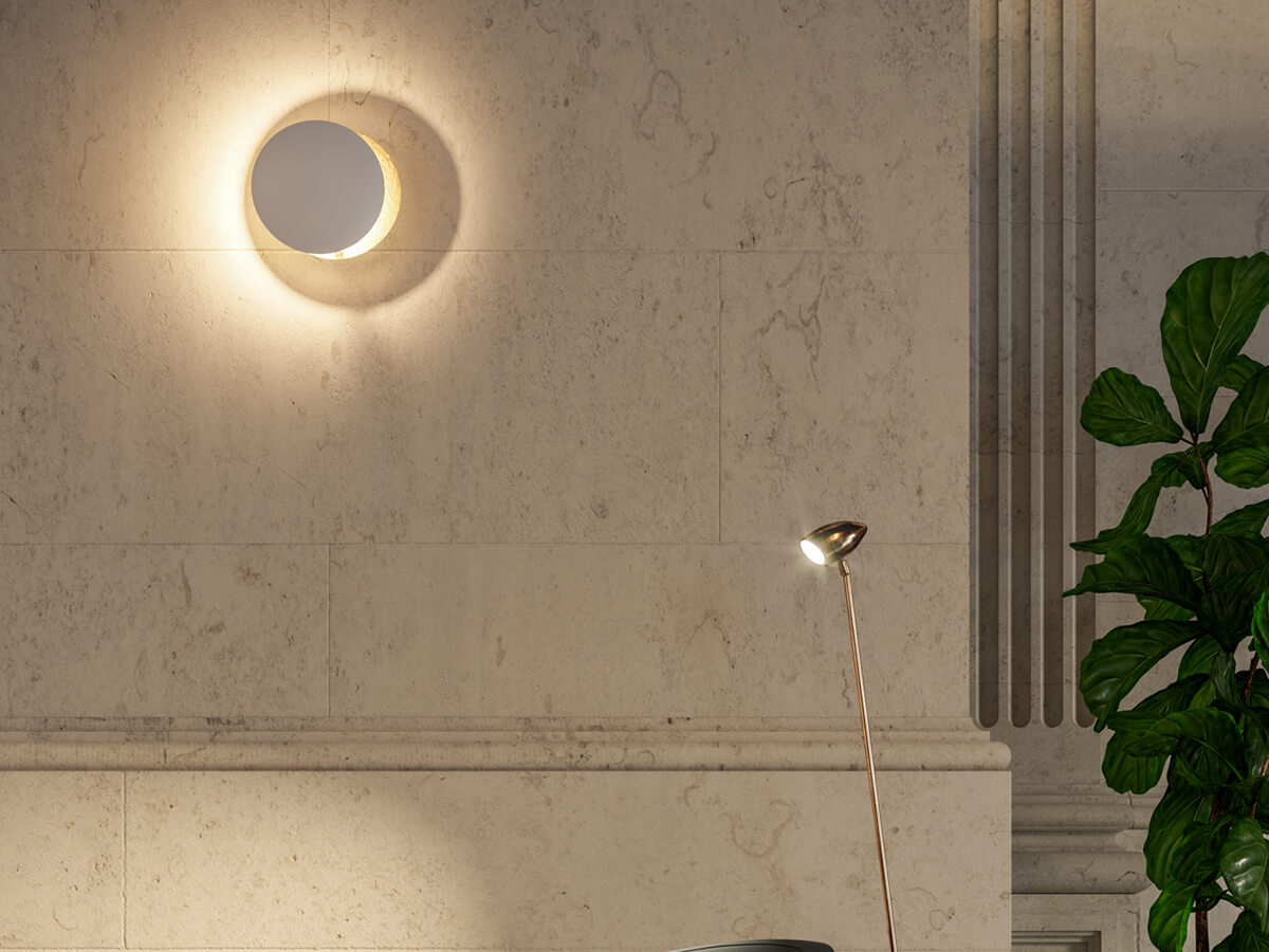 Lederam W Lampada da Parete