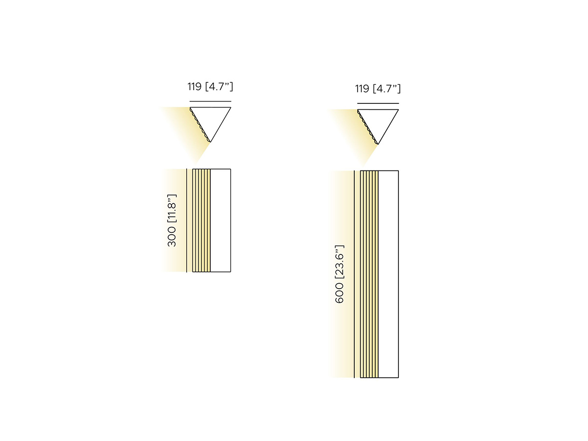 Stick Ap Lampada da Parete