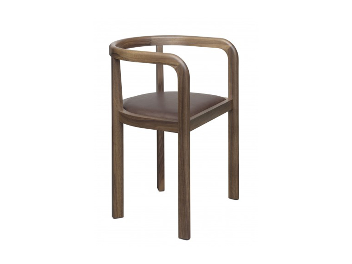 E15 Stuttgart Chair With Upholstered Seat