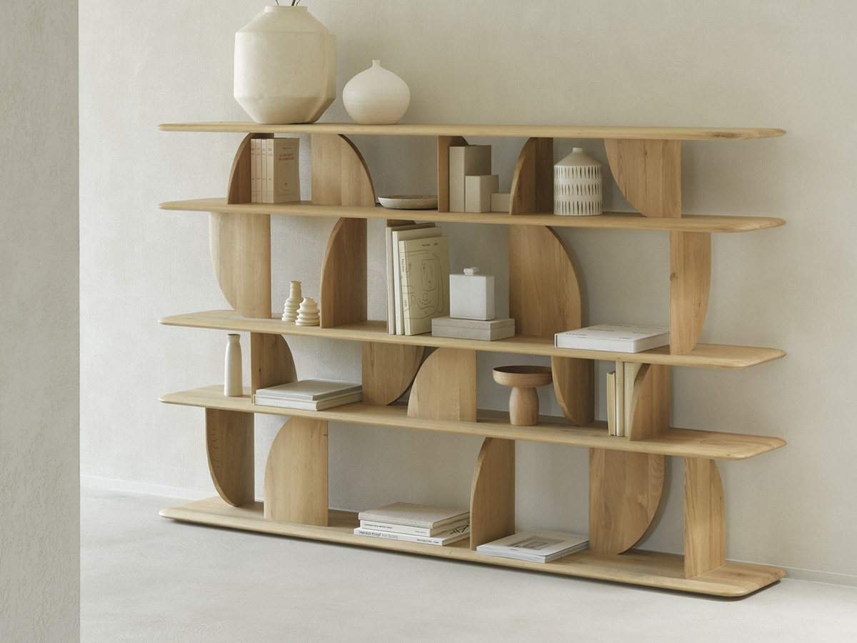 Geometric Bookshelf