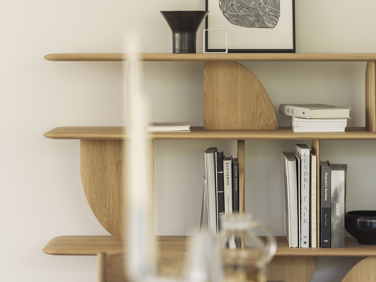 Geometric Bookshelf