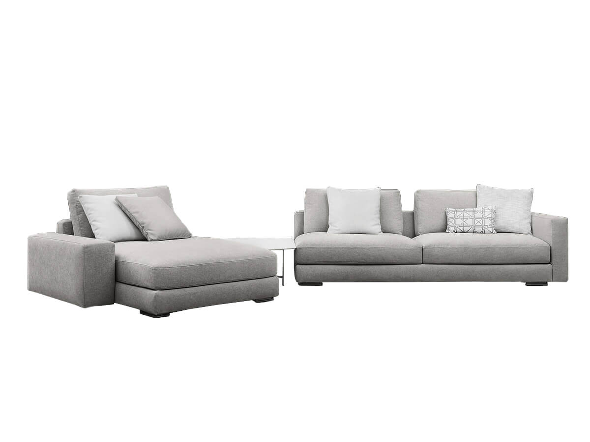 Flou MyPlace Sofa With Central Coffee Table