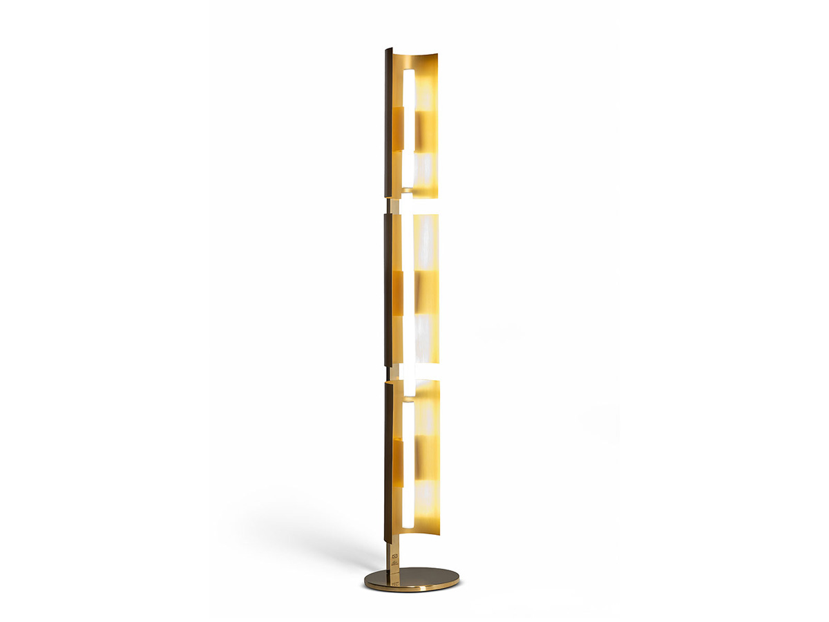 Gio Ponti Oro Lampada da Terra