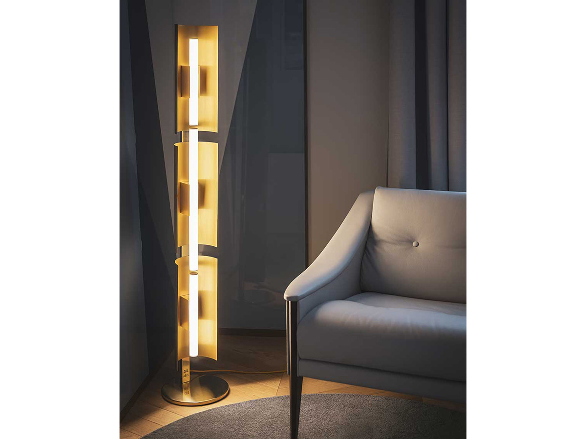 Gio Ponti Oro Lampada da Terra