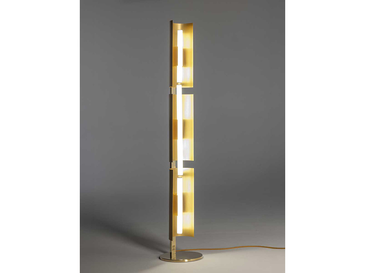 Gio Ponti Oro Lampada da Terra