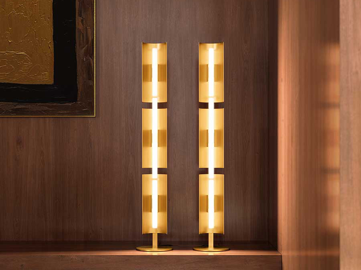 Gio Ponti Oro Lampada da Terra