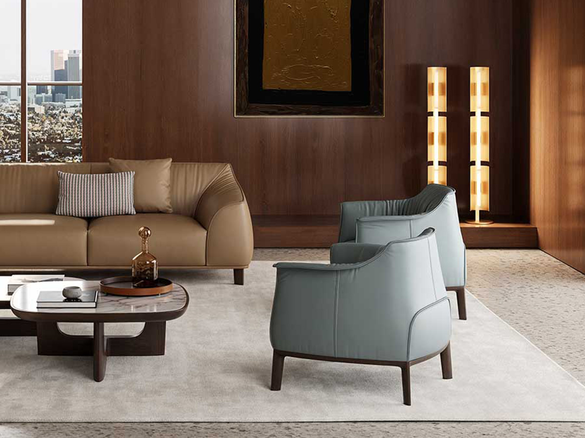 Gio Ponti Oro Lampada da Terra