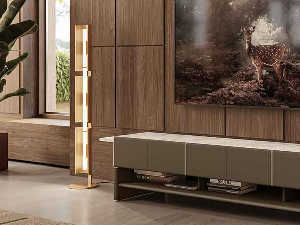 Gio Ponti Oro Lampada da Terra