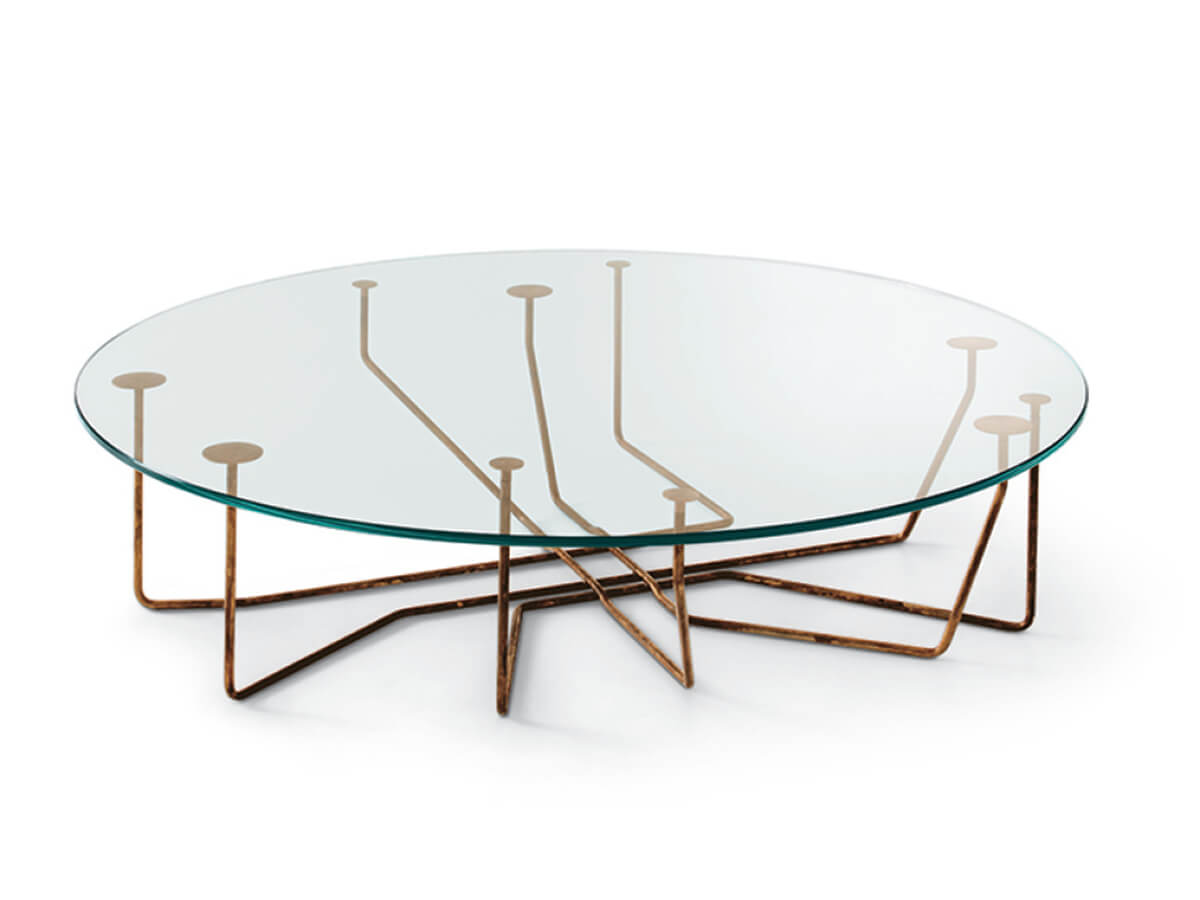 Gallotti&Radice Connection Coffee Table Large Round