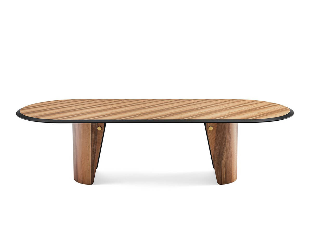 Gallotti&Radice Manto Table Oval-shaped