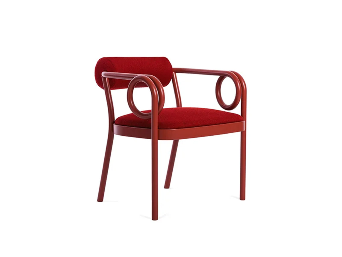 Gebruder Thonet Vienna Loop Sedia Classica