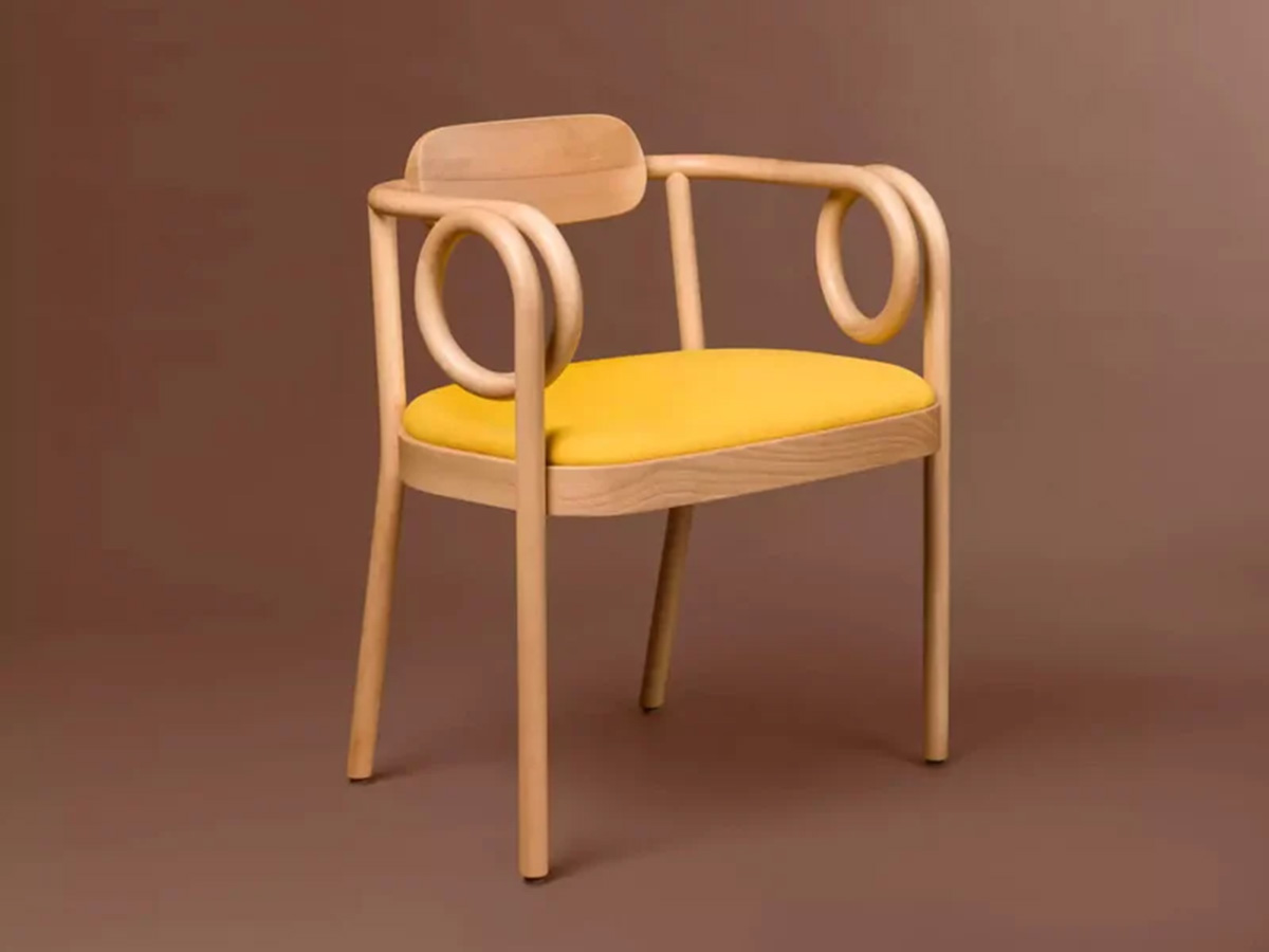 Gebruder Thonet Vienna Loop Sedia Dining