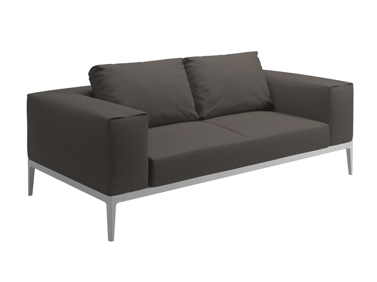 Gloster Grid Outdoor Sofa Linear