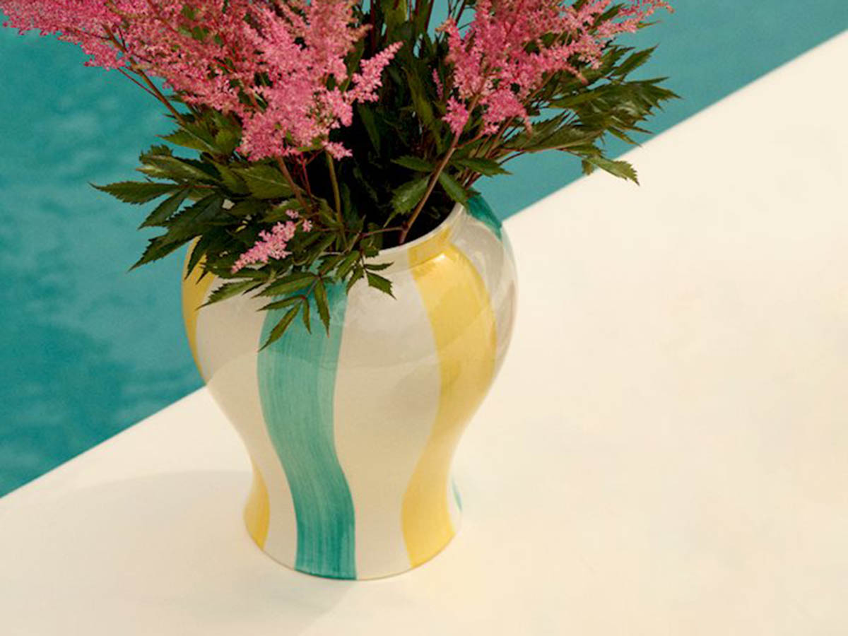 Sobremesa Stripe Vase