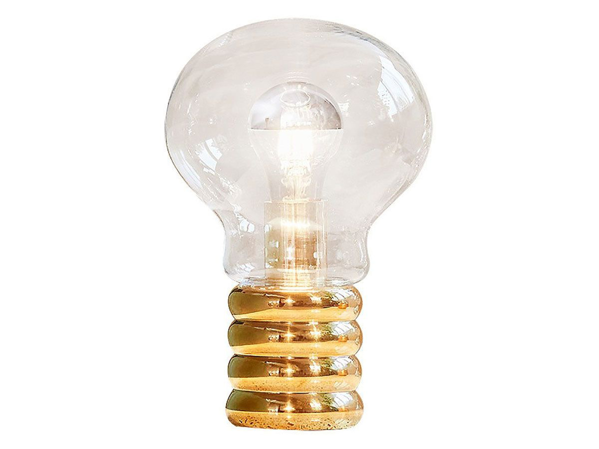 Ingo Maurer Bulb Lampada da Tavolo Brass