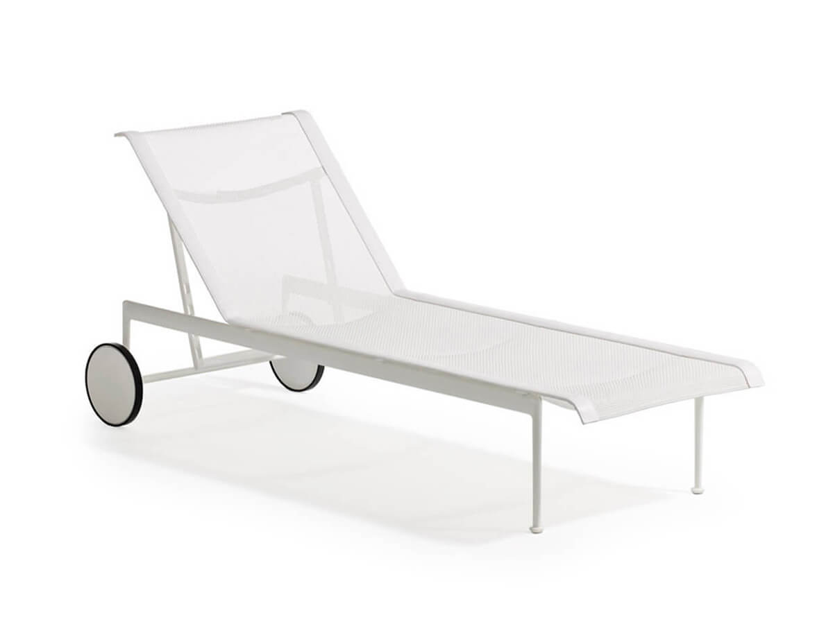 Knoll 1966 Outdoor Sun Lounger With Adjustable Backrest