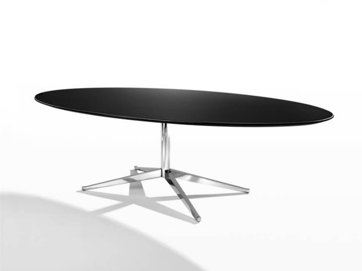 Knoll Florence Dining Table Oval-shaped