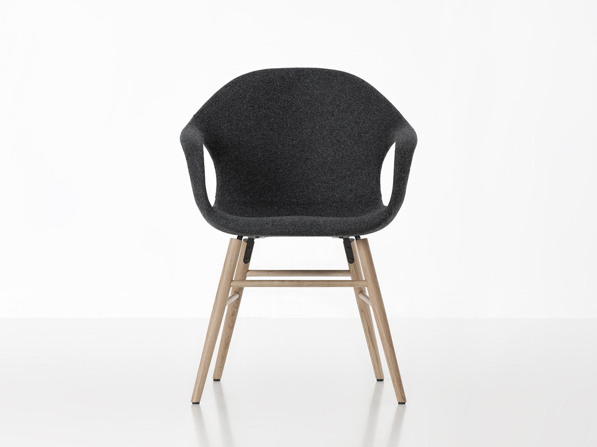 Kristalia Elephant Chair With Wooden Legs