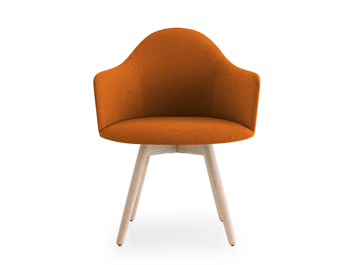 Lapalma Edit Chair With Wooden Legs