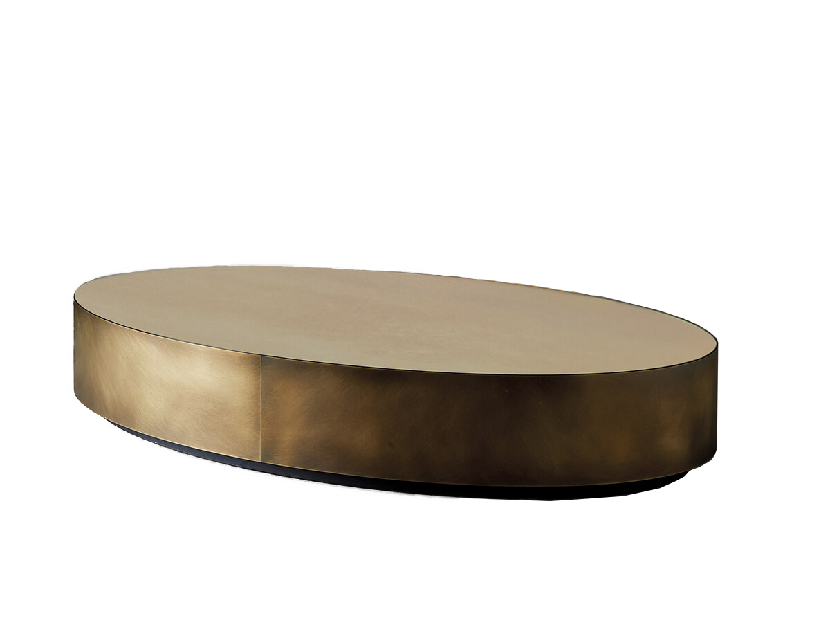 Meridiani Belt Coffee Table Oval-shaped
