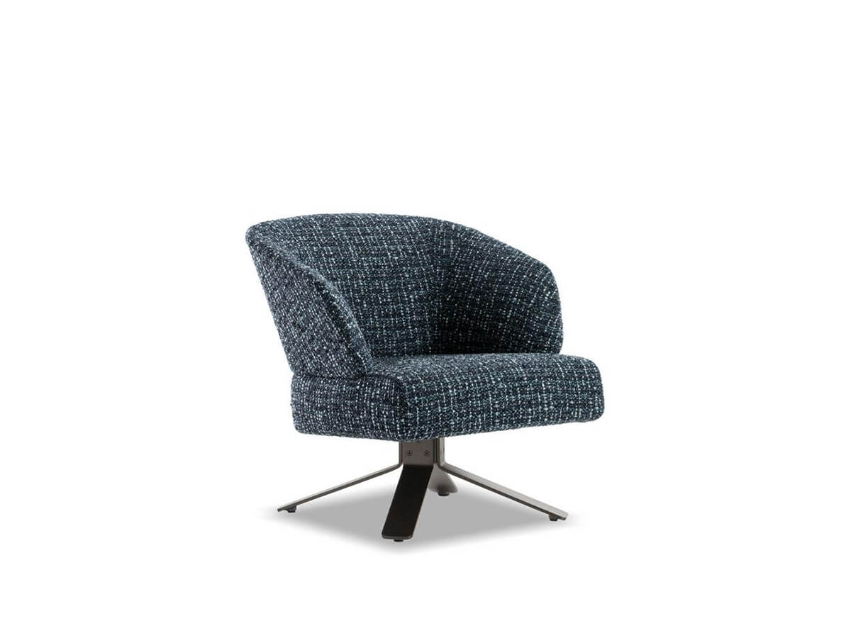Minotti Reeves Armchair Reeves Small – Swivel