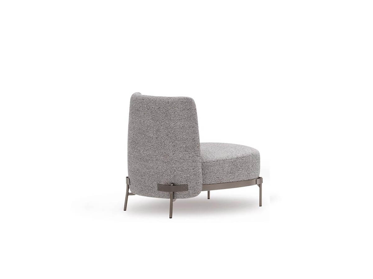 Minotti Tape Armchair Without Armrests