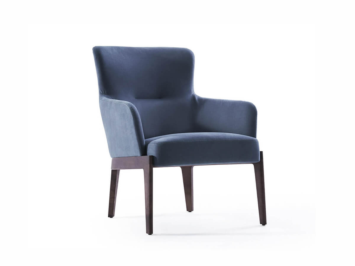 Molteni&C Chelsea Armchair With High Backrest