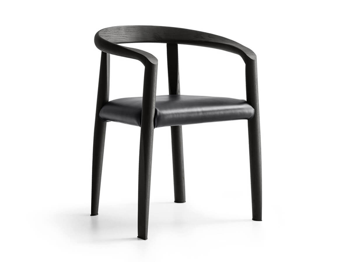 Molteni&C MHC.3 Miss Chair With Upholstered Seat