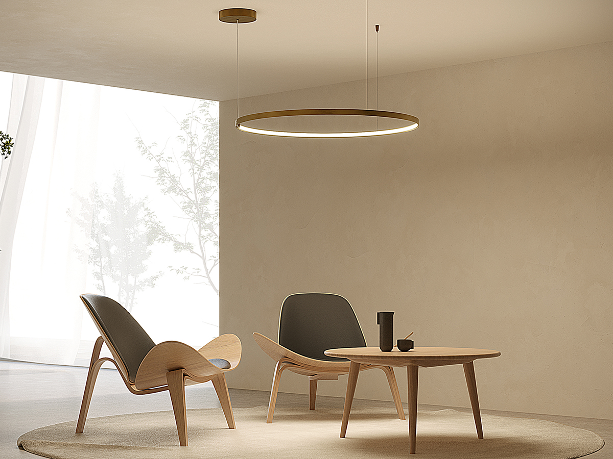 Zero Round Smart Lampada a Sospensione