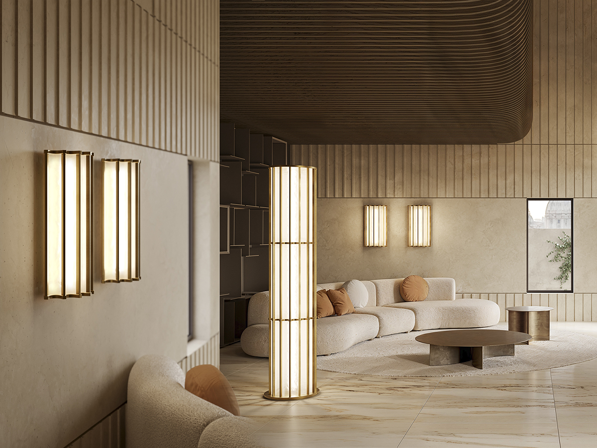 Roma Lampada da Terra Outdoor