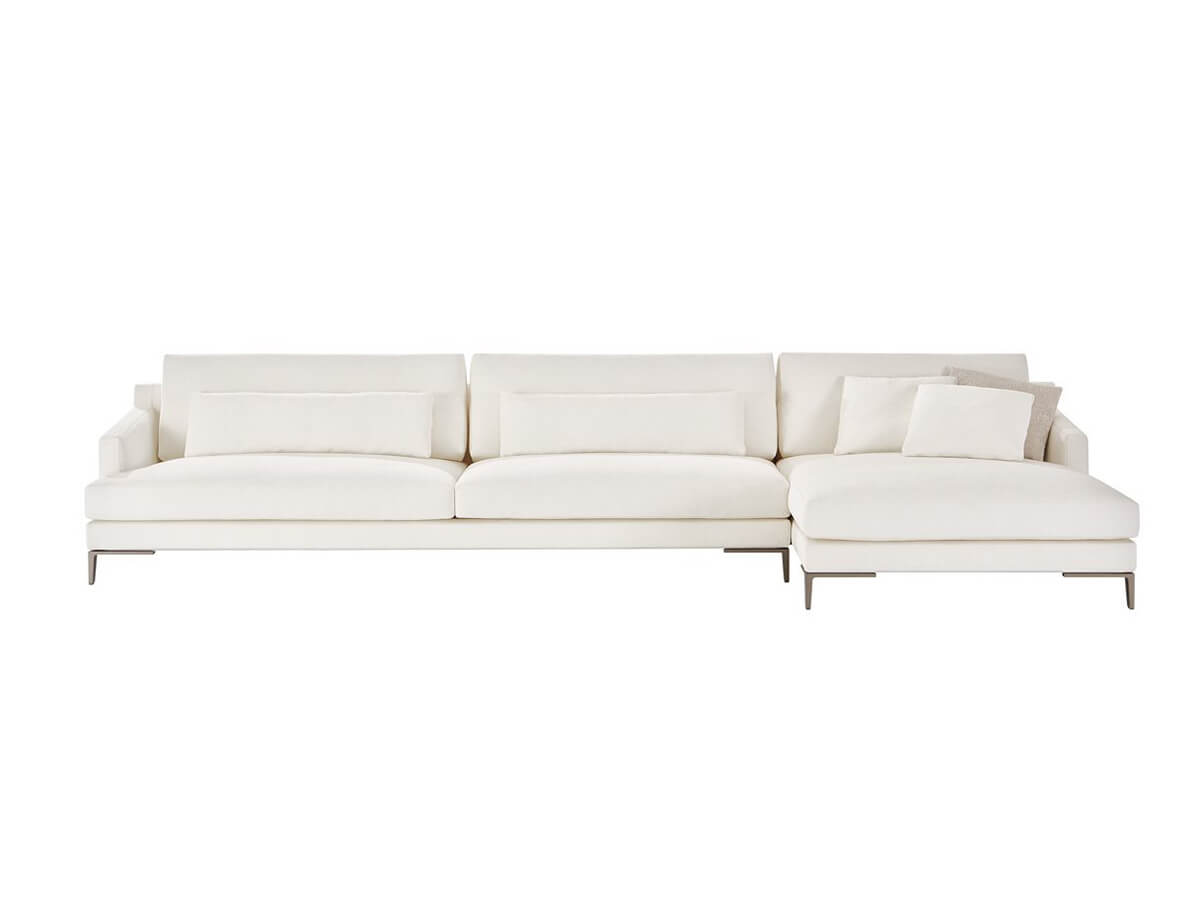 Poliform Bellport Sofa With Chaise Longue