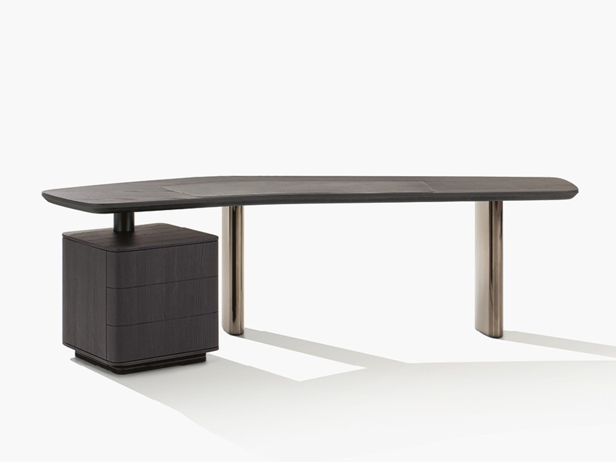 Poliform Adrien Scrittoio Con Cassettiera