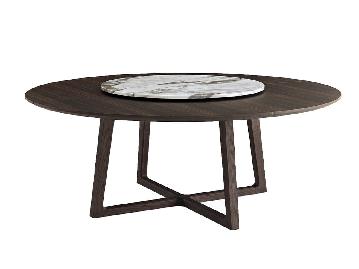 Poliform Concorde Dining Table Large Round