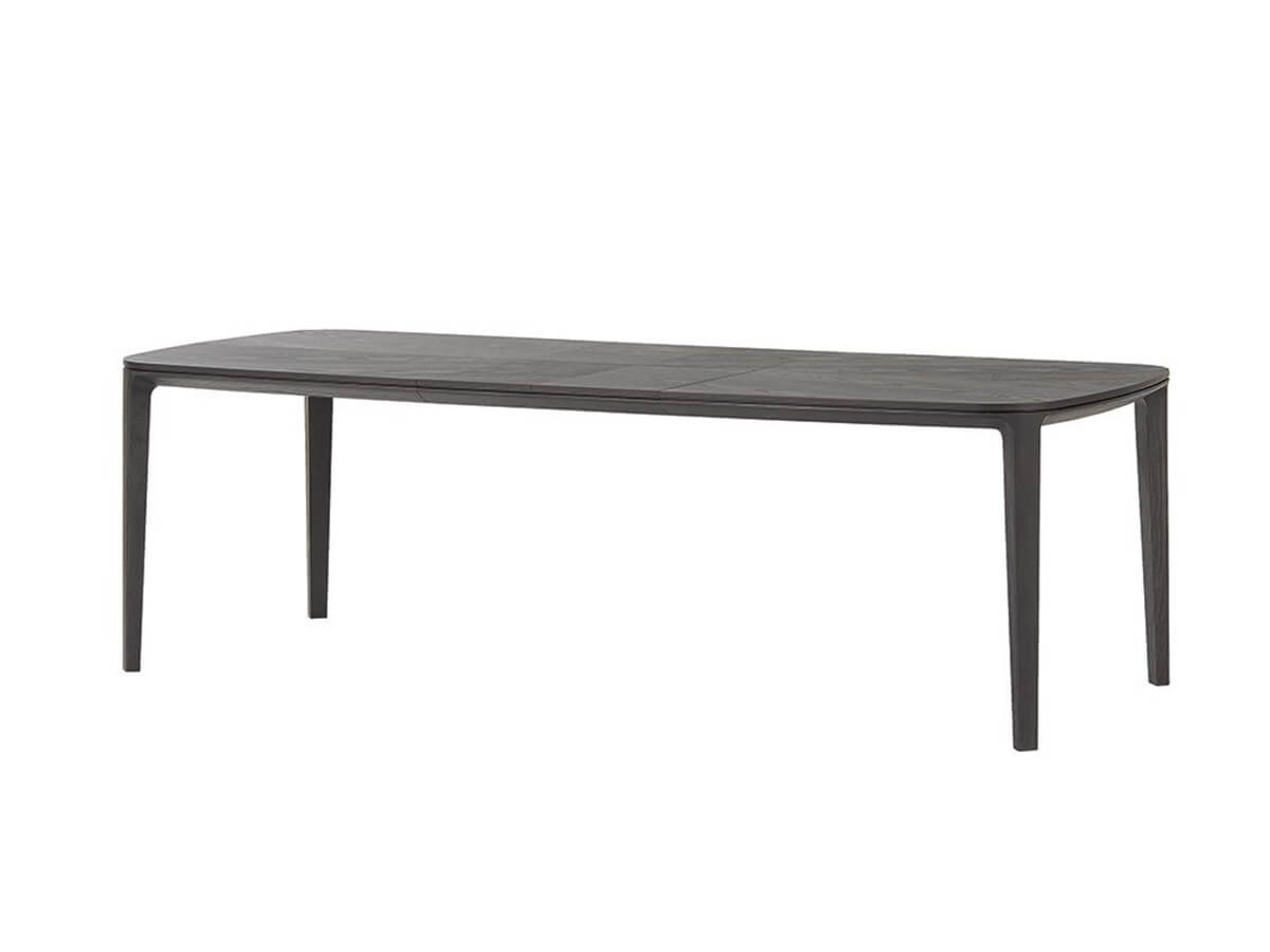 Poliform Henry Dining Table With Wooden Top