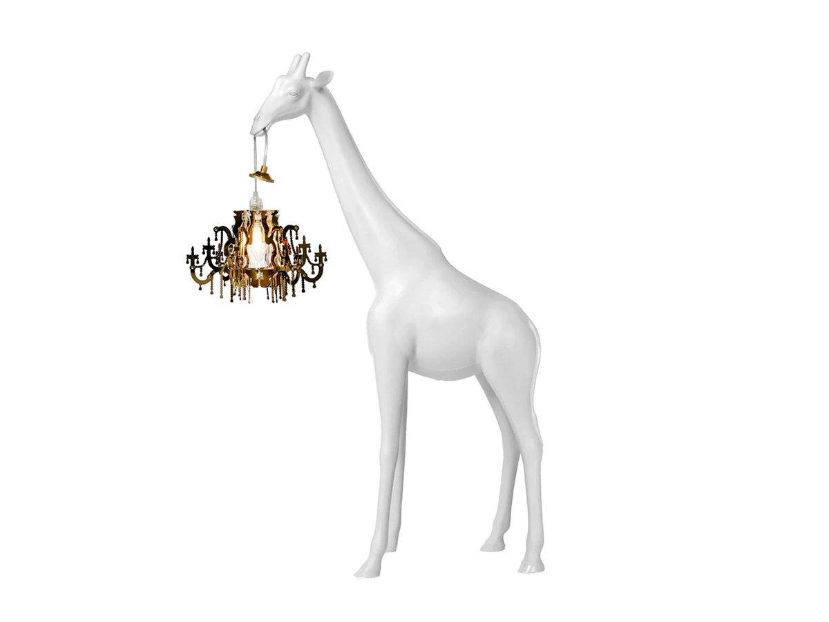 Qeeboo Giraffe In Love Floor Lamp 