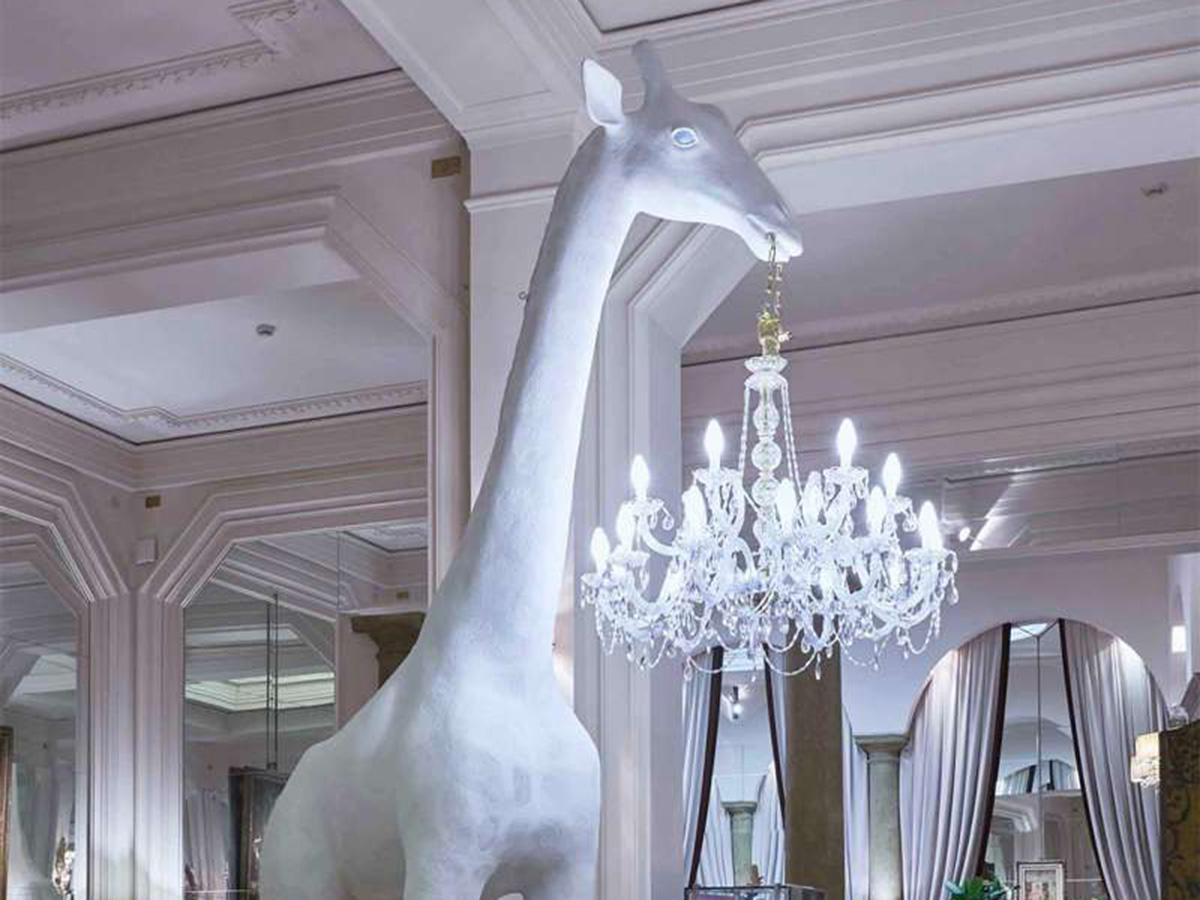 Giraffe In Love Lampada da Terra